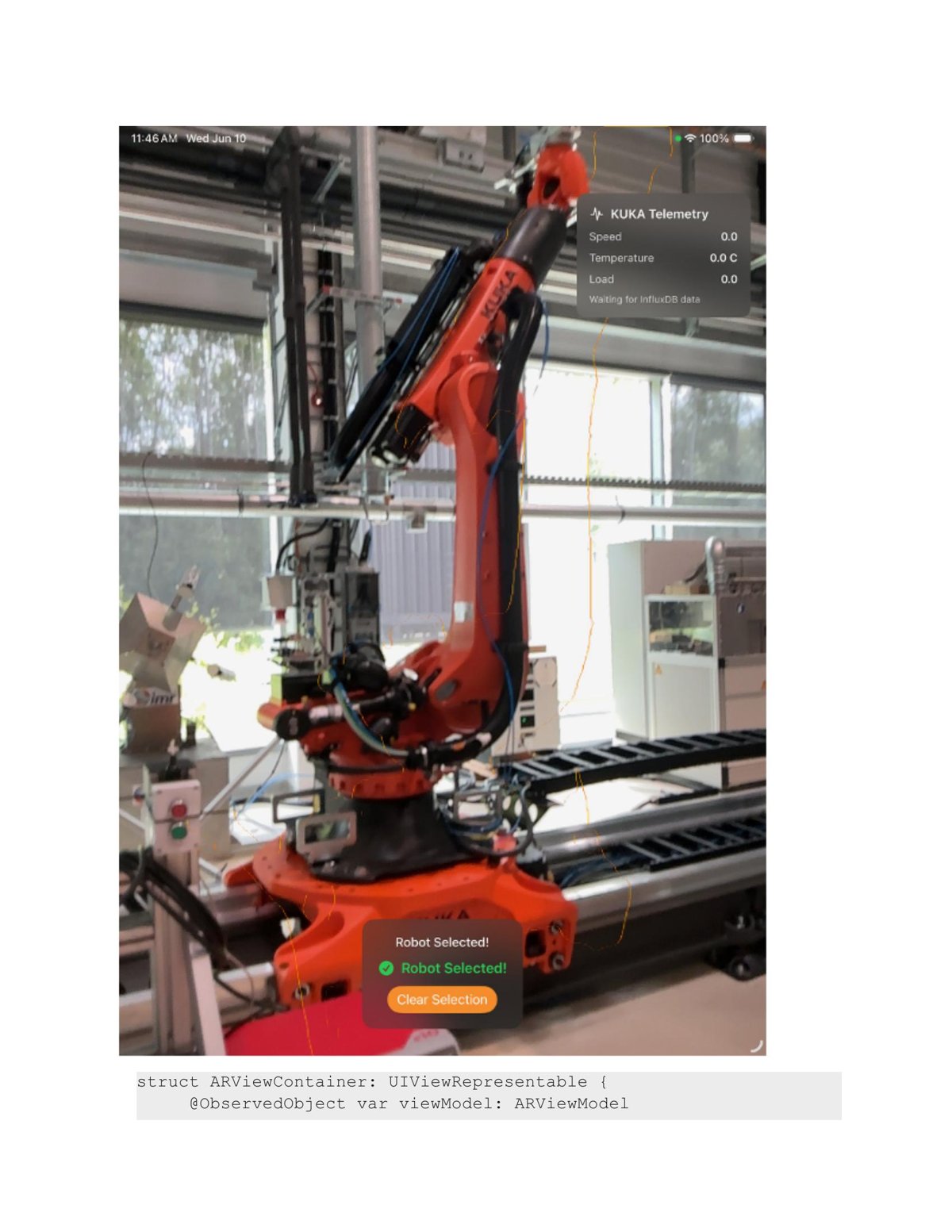 Testing on physical KUKA hardware